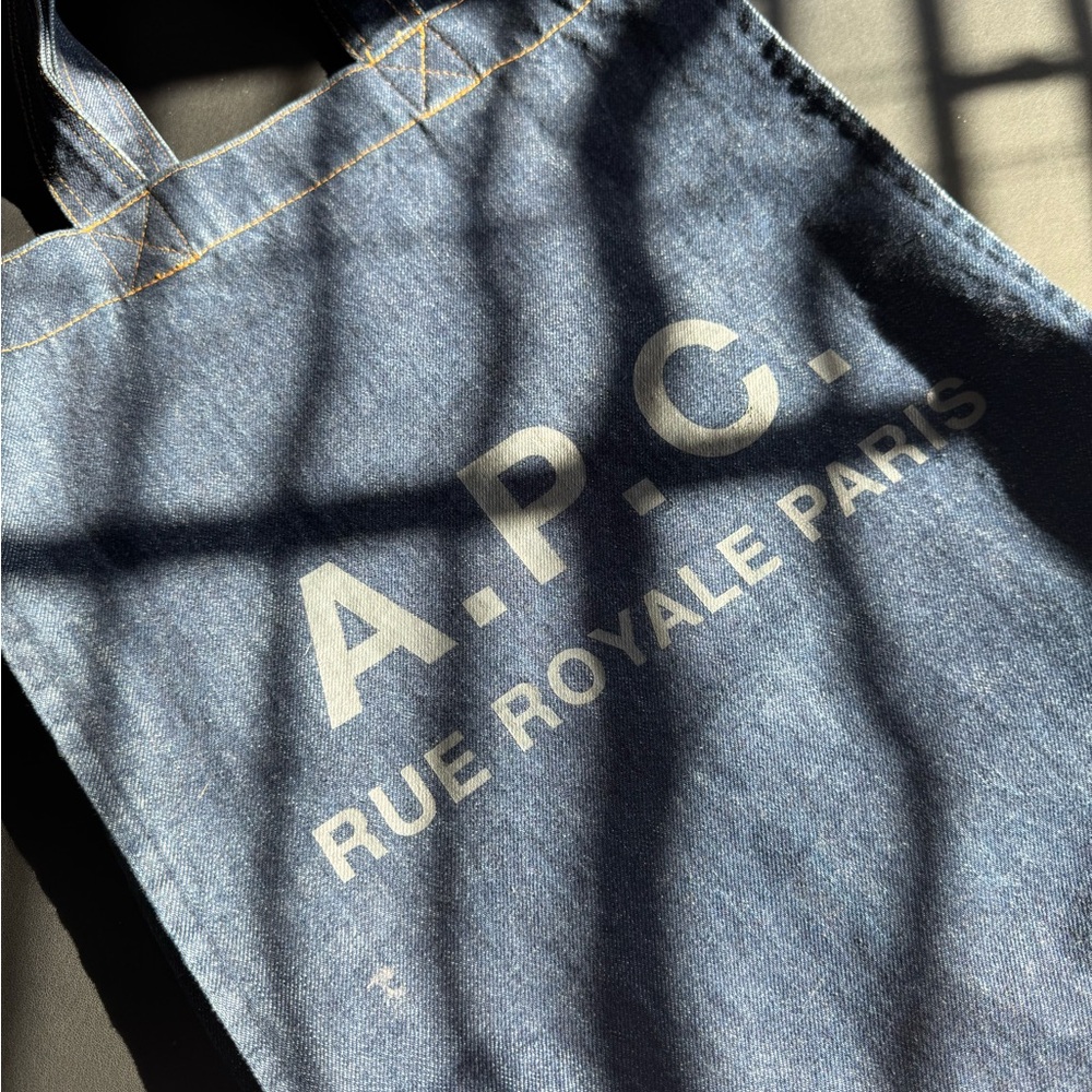APC DENIM Shoulder Bag